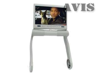 Монитор на подлокотник AVIS AVS0916T 8.5" с DVD (серый)