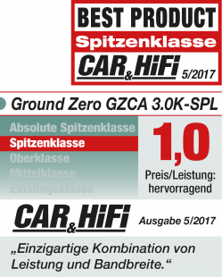 GROUND ZERO GZCA 3.0K-SPL