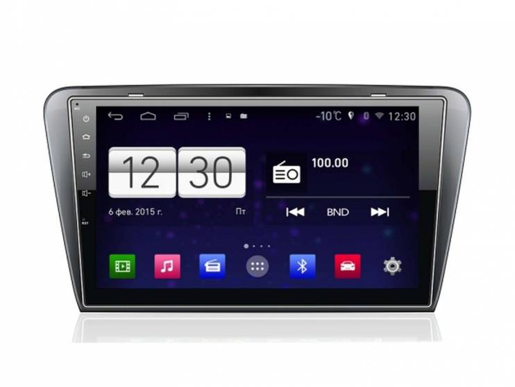 Skoda Octavia 2013+ на Android (Big Screen) M483