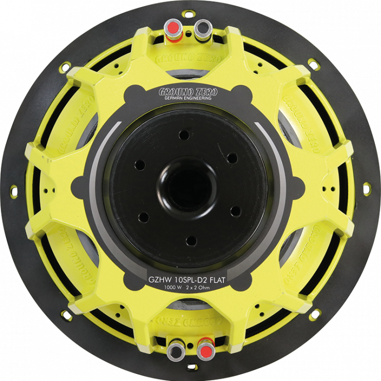 GROUND ZERO GZHW 10SPL-D2 FLAT