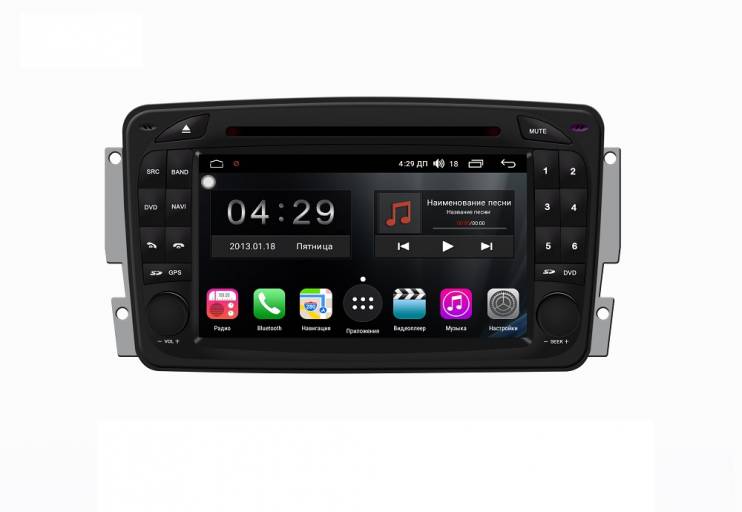 Штатная магнитола FarCar s200 для Mercedes Benz C, CLK, G, Vito, Vaneo, Viano на Android (A171)