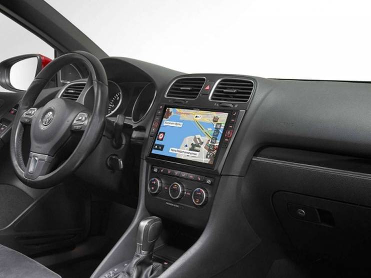 Штатное головное устройство Alpine X901D-G6 для Golf 6