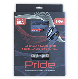 Pride Комплект для подключения 4-ех канального усилителя
