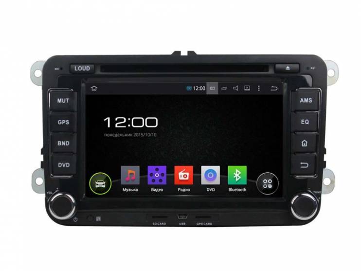 Штатная магнитола FarCar S130 Volkswagen Sharan (2010-2015) R305