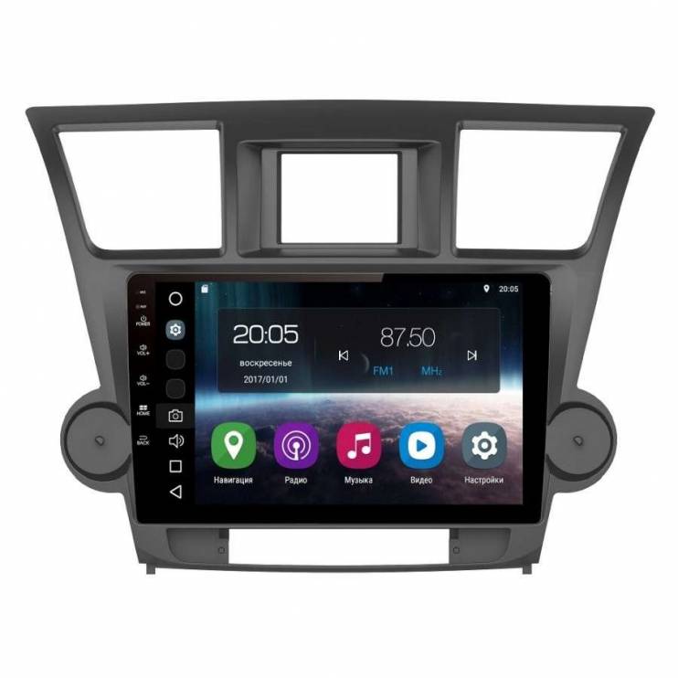 Штатная магнитола FarCar S200 V035R Toyota Highlander (2007-2013)