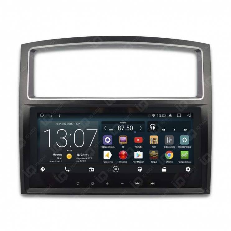 Автомагнитола IQ NAVI T58-2006C Mitsubishi Pajero IV (2006+) 8,8"
