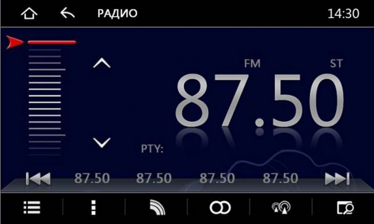 Штатное головное устройство FarCar M807