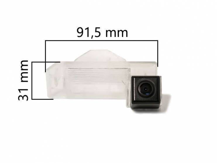 CCD штатная камера заднего вида с динамической разметкой AVIS Electronics AVS326CPR для MITSUBISHI ASX / CITROEN C4 AIRCROSS / PEUGEOT 4008 (#056)