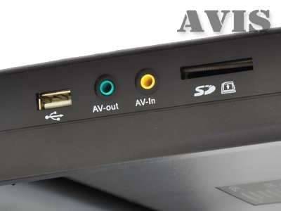 Потолочный монитор 10.2" AVIS AVS1029T с DVD (черный)