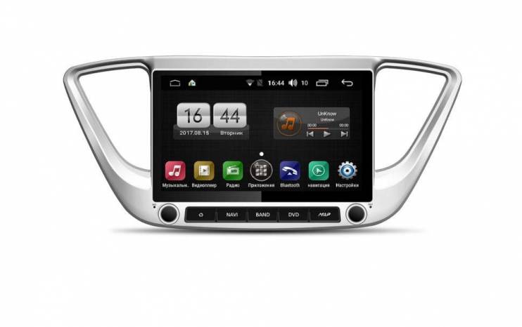 Штатная магнитола FarCar s170 L766 Hyundai Solaris 2017+