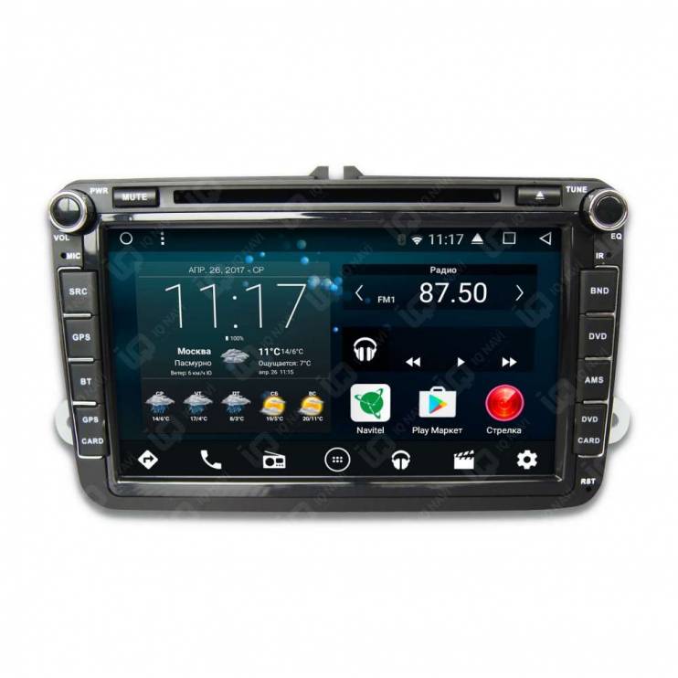 Автомагнитола IQ NAVI D58-2502C Skoda / Volkswagen 8"