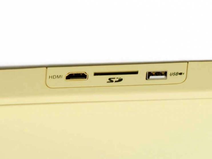 Потолочный монитор 13,3" AVIS AVS440MPP (бежевый) со встроенным FULL HD медиаплеером