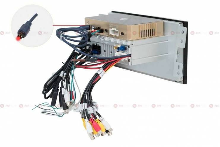 Штатная магнитола Redpower 31004 c DVD Volkswagen Tiguan (2007-2015)