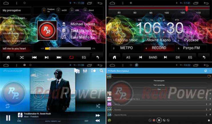 Штатная магнитола Redpower 31468 Mercedes-Benz GLK-Класс дорестайл (2008-2012)