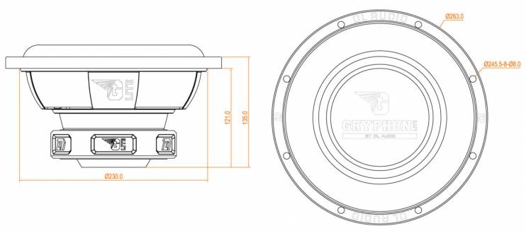 DL Audio Gryphon Lite 10 V.2 SE