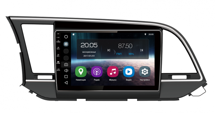 Штатная магнитола FarCar s200 для Hyundai Elantra на Android (V581R)