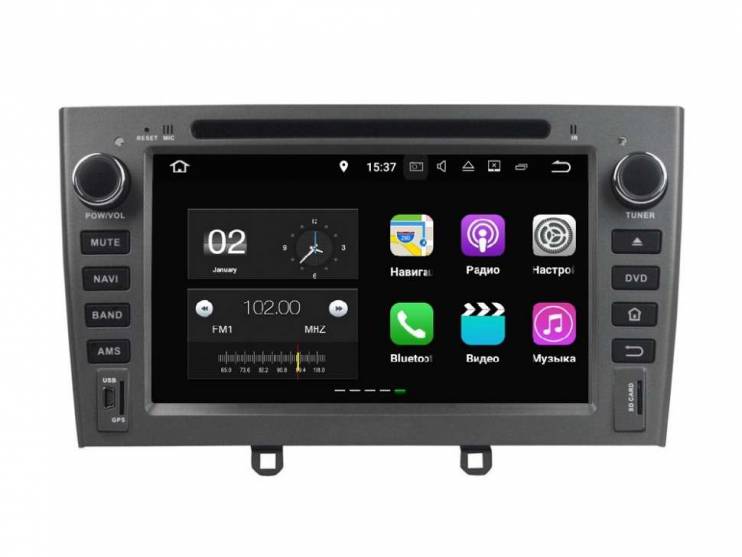 Штатная магнитола FarCar s130+ Peugeot 308 (2008-2013) W083